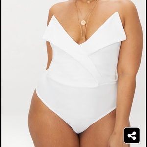 Pretty Little Things Tuxedo Body Suit